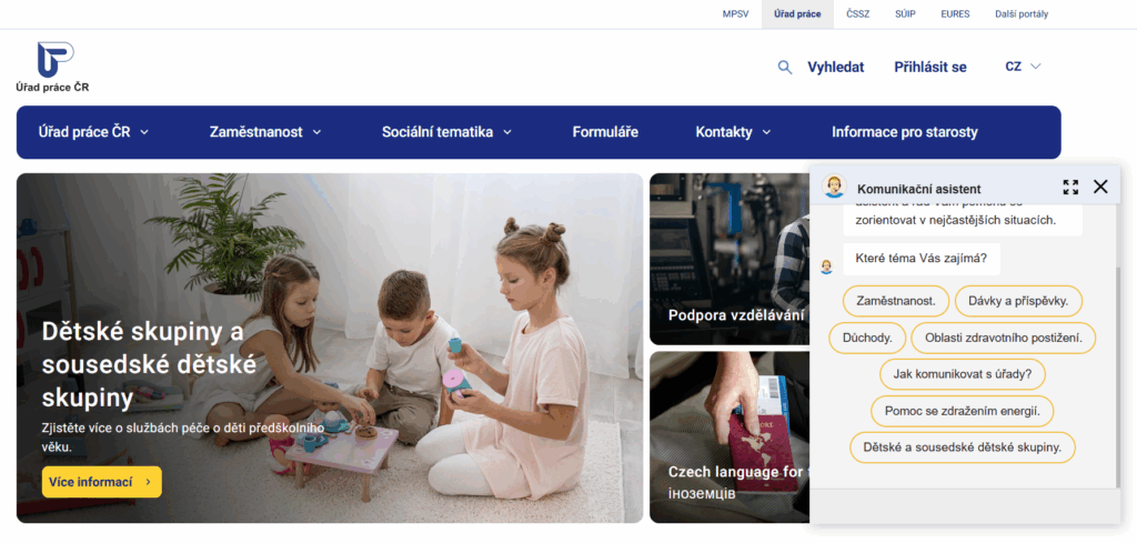 Na úřad práce se lze přihlásit online z pohodlí domova skrze Portál občana.